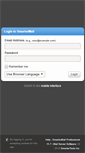 Mobile Screenshot of mail.shabakeh.net